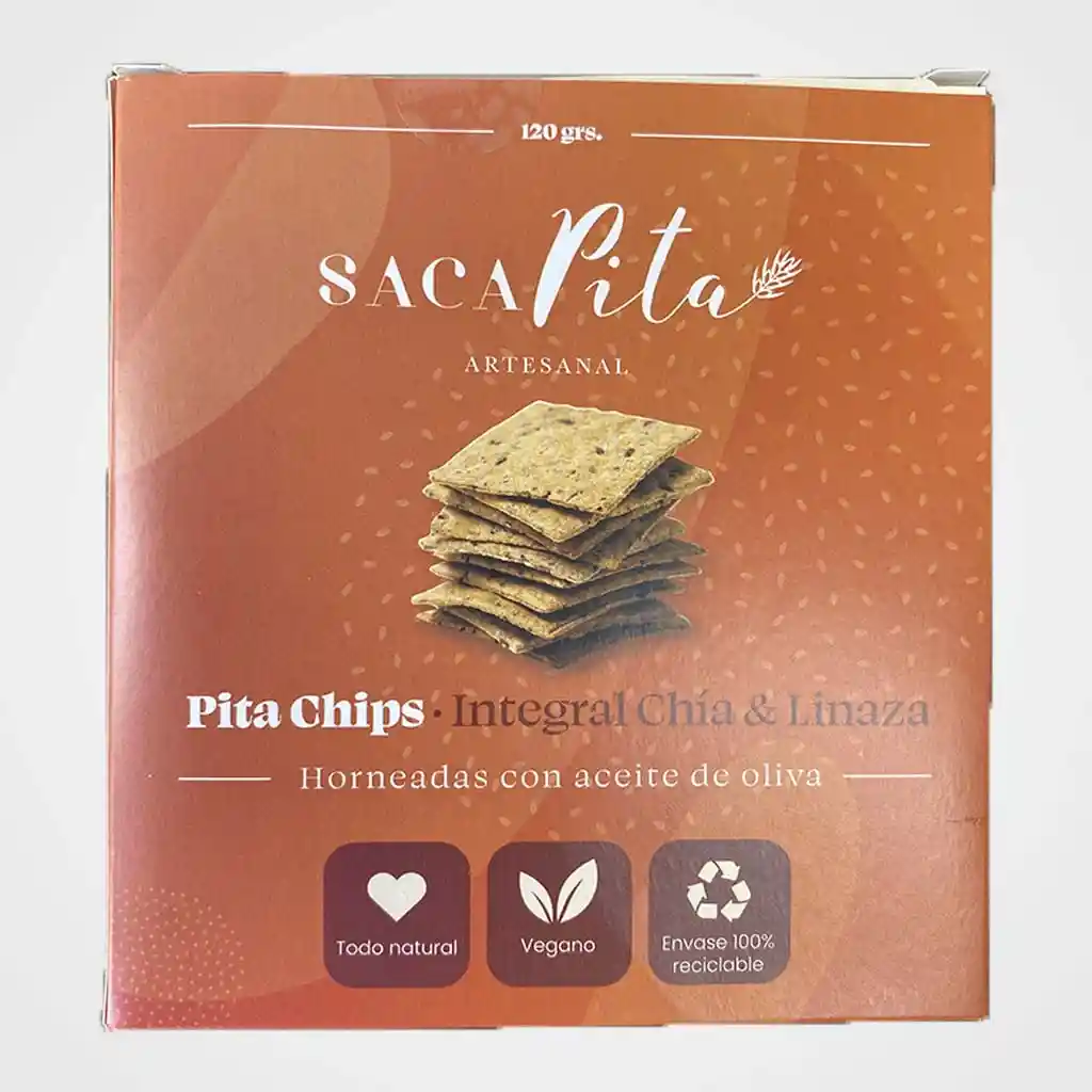 Sacapitas Integral Linaza Y Chía 120 Grs