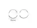 Aros Argollas Plata Fina 925