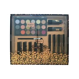 Set De Maquillaje B100 Sombras+gloss+labiales+lapices De Ojos