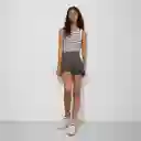 Short Cortes Degradé Gris 36 Mujer Raindoor