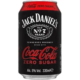Jack Daniels & Coca Sin Azucar Lata 355