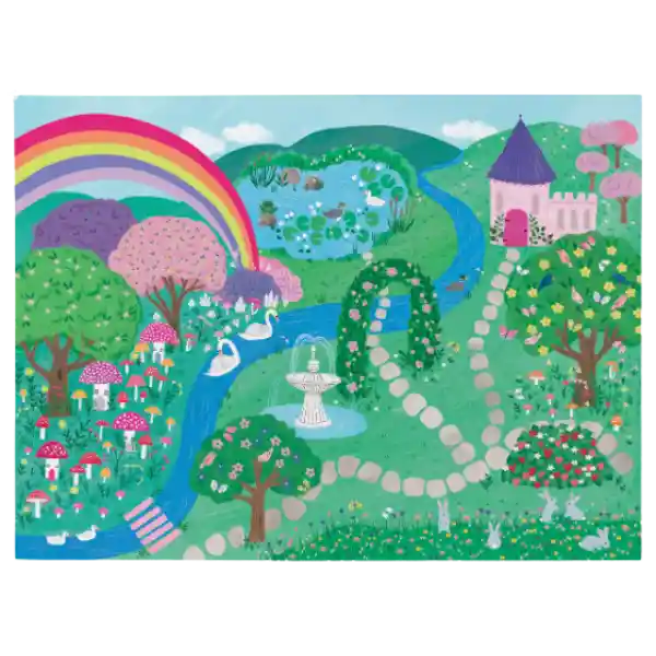 Crocodile Creek Stickers Para Colorear Unicornios +5 Crayons + Scene