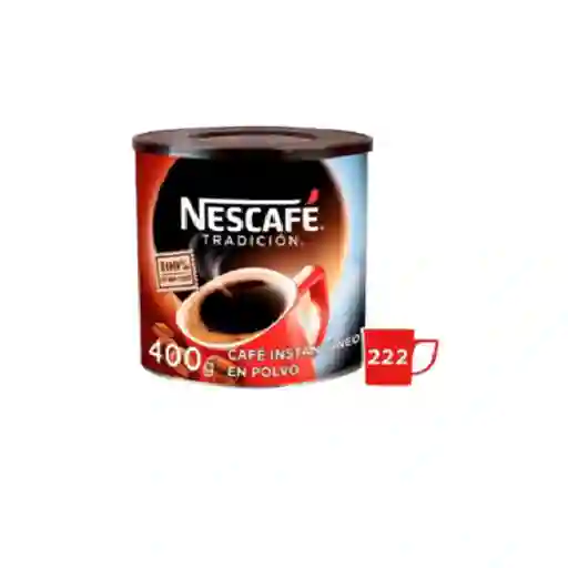 Cafe En Polvo Tradición Nescafe 400 Gr.