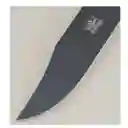 Cuchillo Buffalo River Bowie Black 27cms 190gr Goma Negra Con Funda