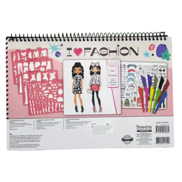 Fashion Angels Fashion Design Sketch Set Chroma Stix