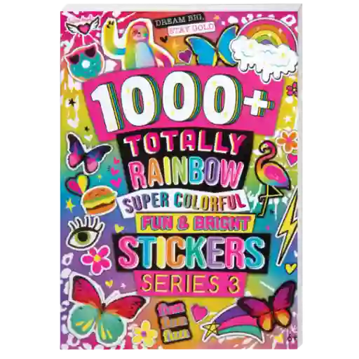 Fashion Angels Libro 1000+ Stickers Totally Rainbow