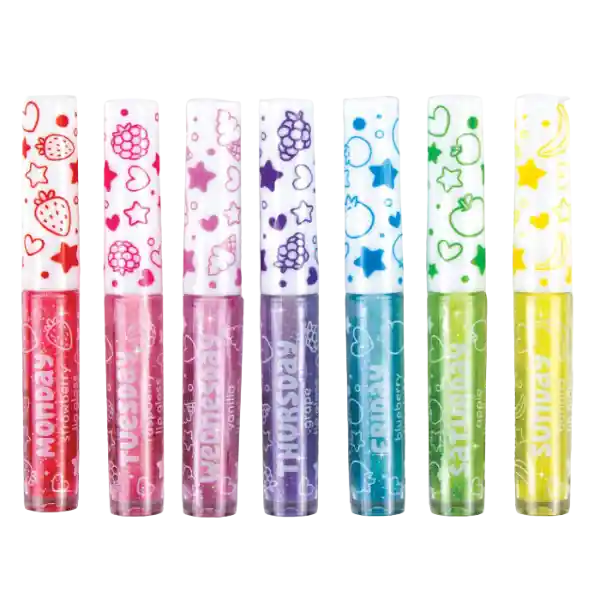 3c4g Brillo De Labios Glitter 7ú.