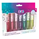3c4g Brillo De Labios Glitter 7ú.