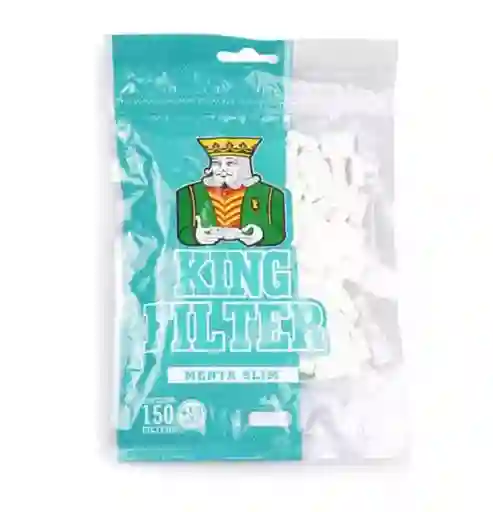 Filtros King Menta Slim (verde) 150 Un