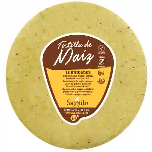 Tortilla De Maiz 12 Unidades