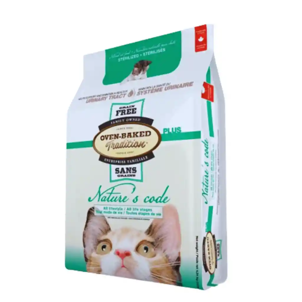 Oven Baked, Alimento Urinary Para Gatos Estirilizados (2,27 Kg)