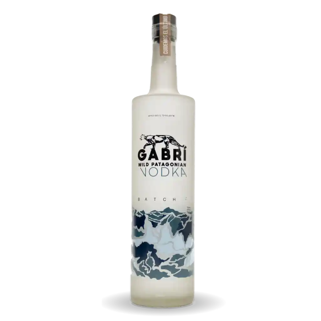 Vodka Gabrí Wild Patagonian, 750ml, 40°