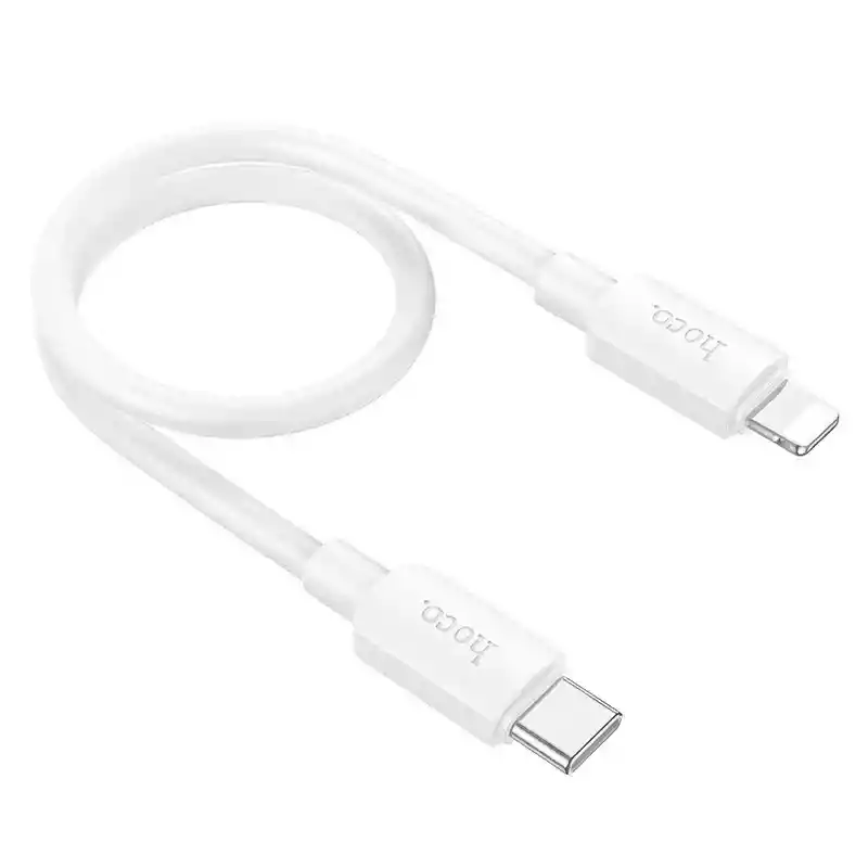 Cable Tipo C A Lightning Para Iphone 20w 25cm - Hoco X96 Carga Rápida