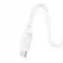 Cable Usb A Tipo C 27w Carga Rápida - Hoco X96 25cm Blanco