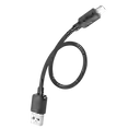 Cable Usb A Lightning Para Iphone 12w 25cm - Hoco X96 Negro