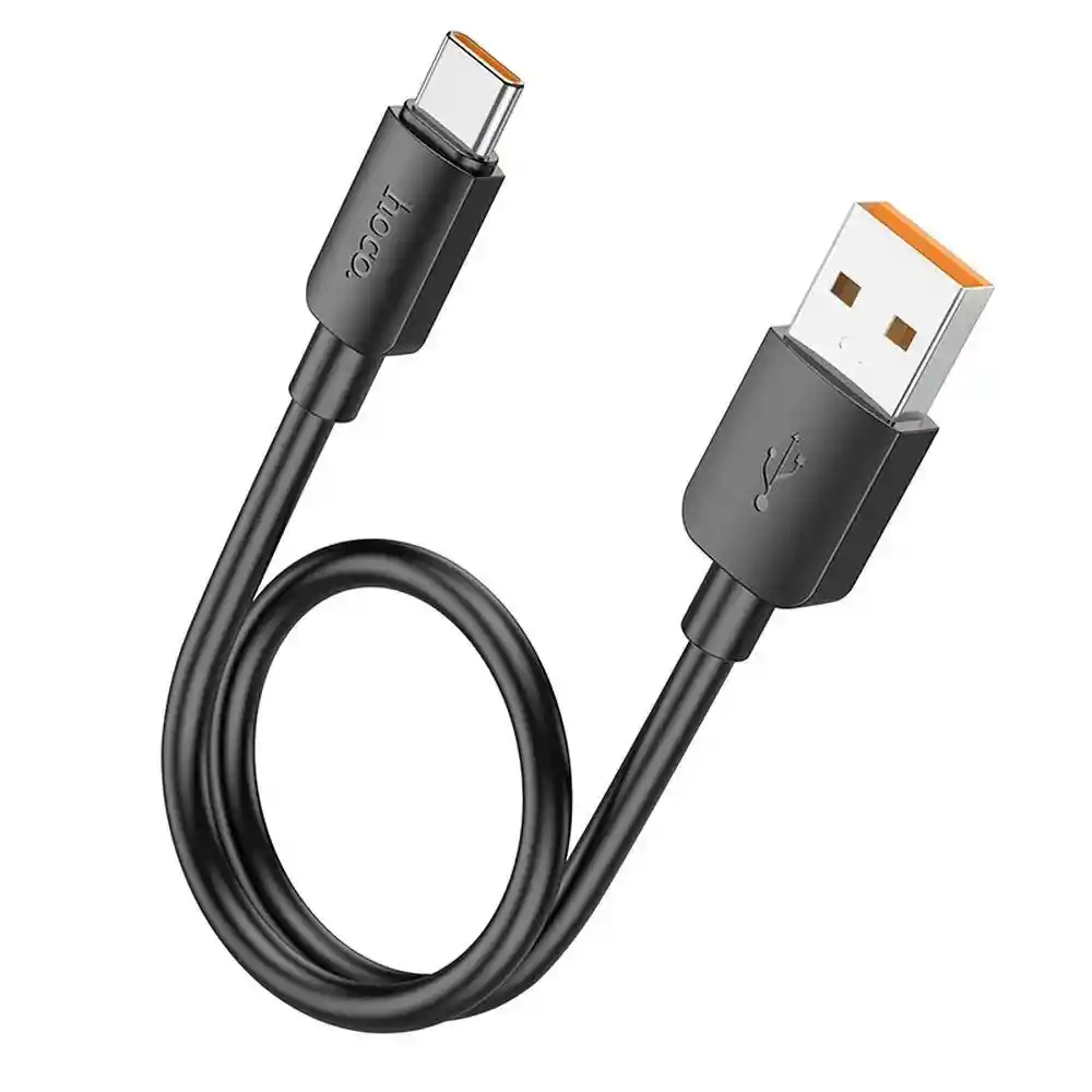 Cable Usb A Tipo C 100w 25cm - Hoco X96 6a Carga Rápida