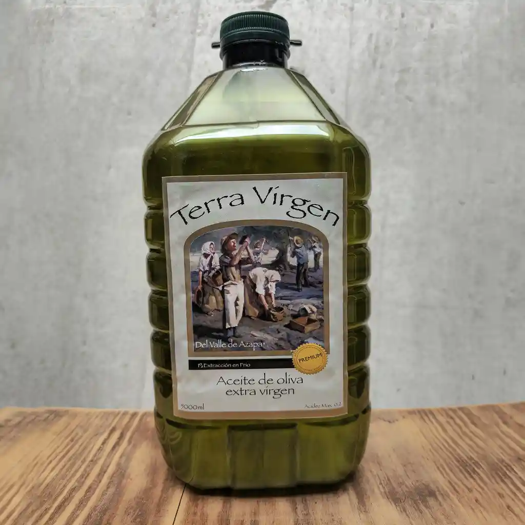 Aceite De Oliva Terra Virgen Premium Formato 5 Lts