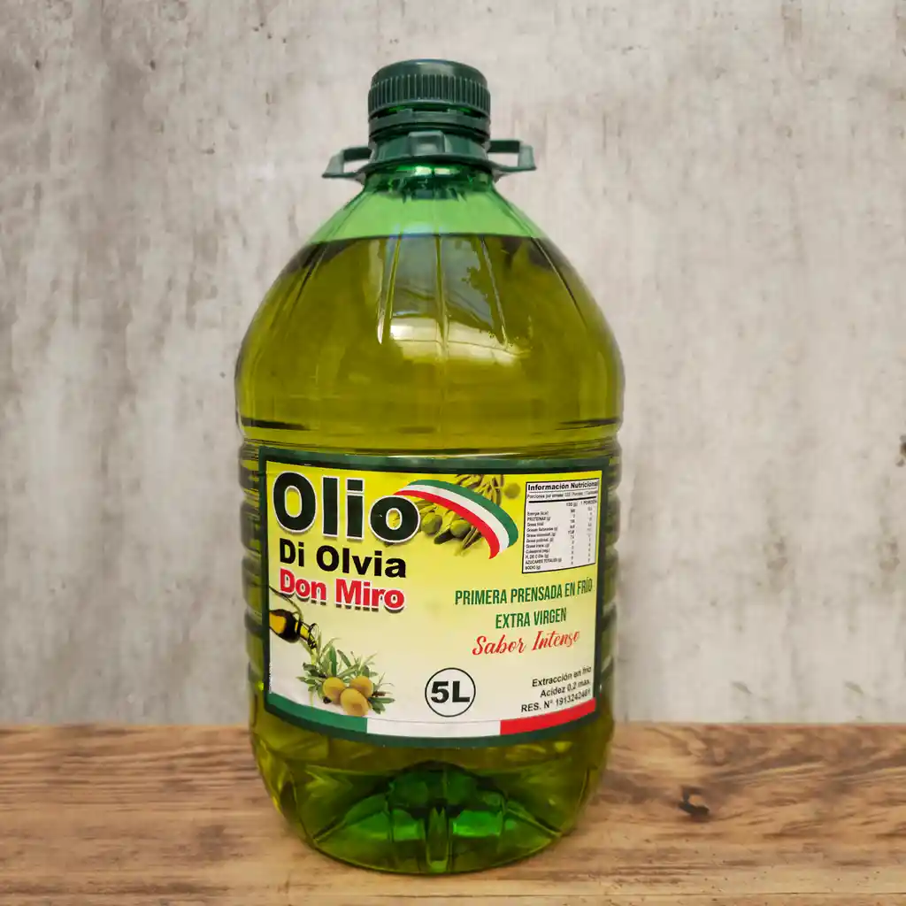 Aceite De Oliva Olio Di Oliva Formato 5lts