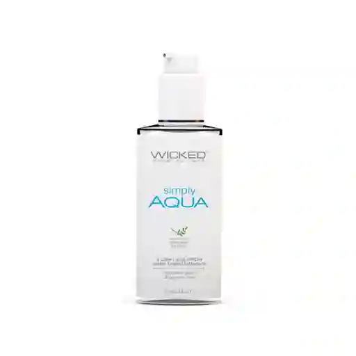 Lubricante Simply Aqua Con Extracto De Hoja De Olivo 70 Ml.