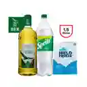 Promo Pisco Alto Del Carmen 1lt + Sprite Original 1.5 Lt + Hielo 2k