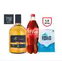 Promo Pisco Mistral 750cc + Coca Orig 1.5 L + Hielo 2k