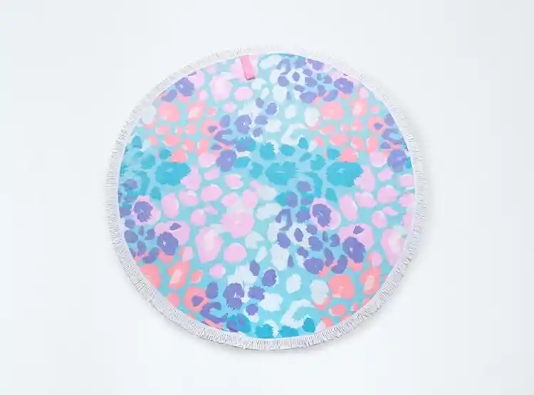 Round Beach Towel Dis2