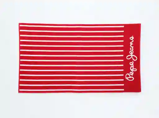 Toalla Playa Pepe Jacq Stripe Rojo