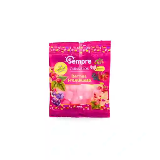 Caramelos Berries Frambuesa (40g) Sempre