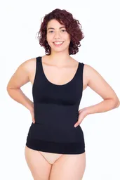 Camiseta Sin Mangas Reductora S Negro
