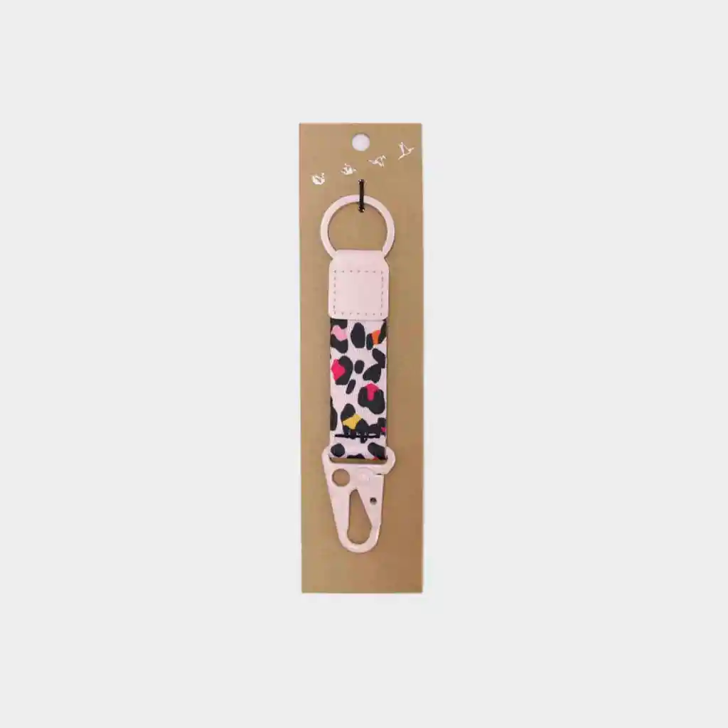 Llavero Clip Diseño Animal Print