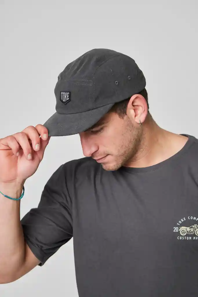 Jockey Five Panel Negro