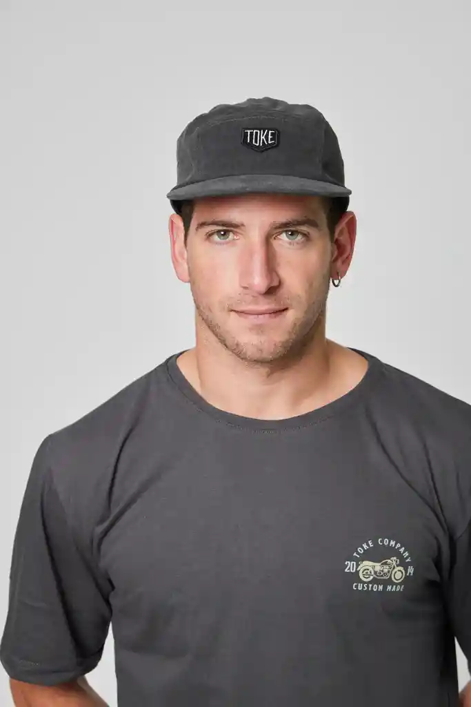 Jockey Five Panel Negro