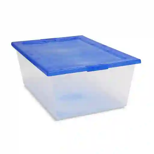 Mybox Caja Organizadora de Plástico Azul
