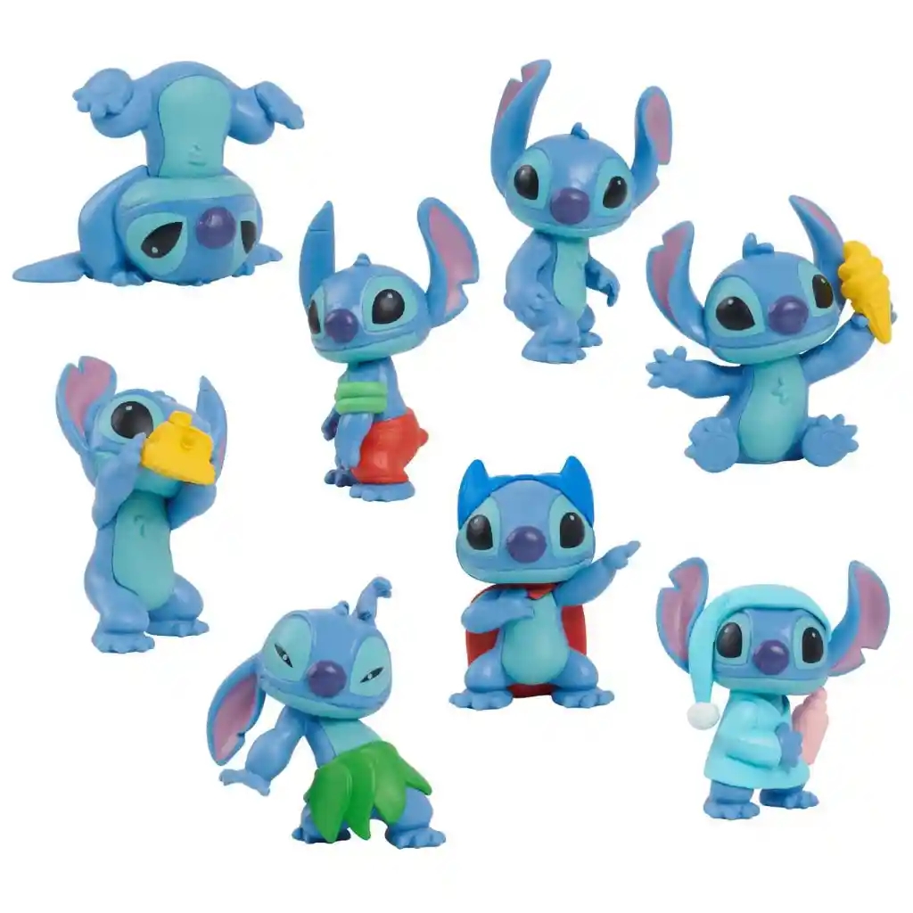 Stitch Set De 8 Figuras