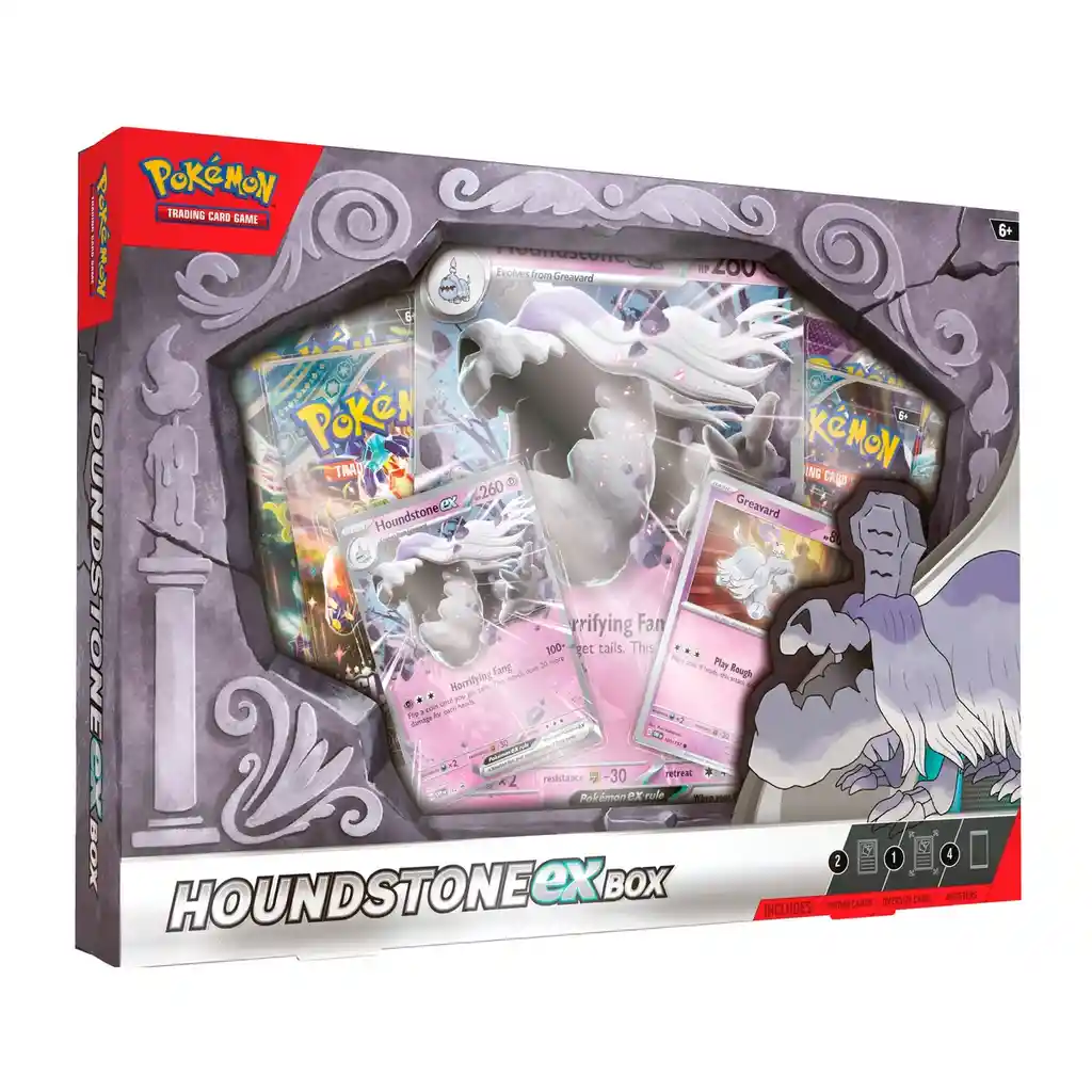 Houndstone Ex Box Español Pokemon