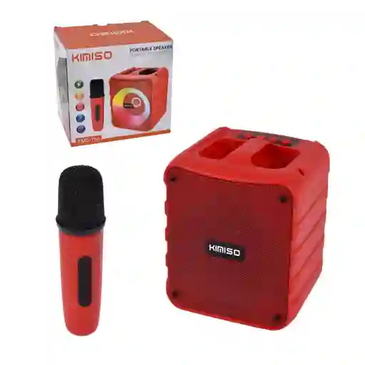 Parlante Bluetooth Con Luces Y Microfono