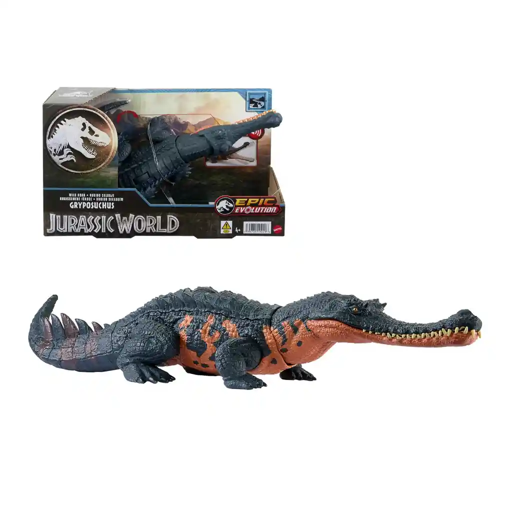 Jurassic World Rugido Salvaje Gryposuchu