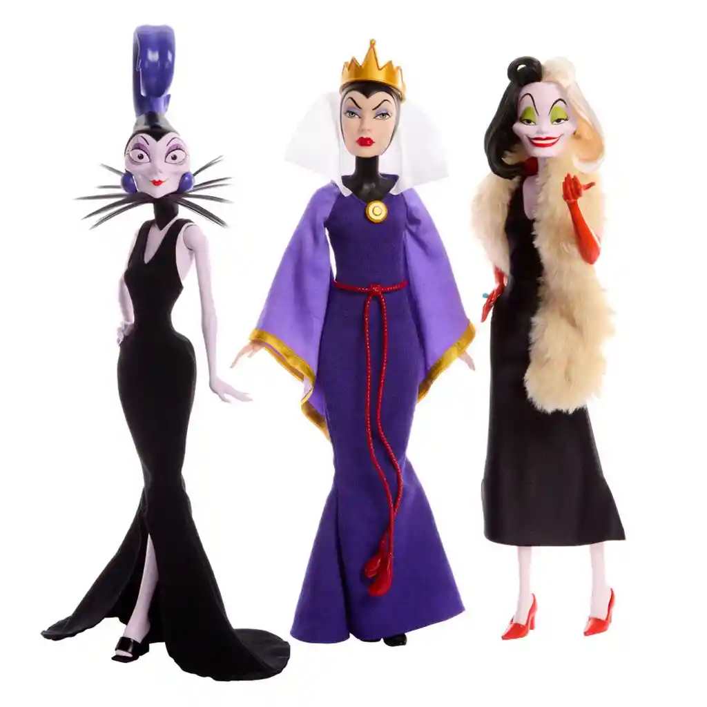 Disney Collector Celebración 100 Años Paquete 3 Villanos