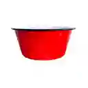 Bowl Enlozado Rojo 1,25 Lts