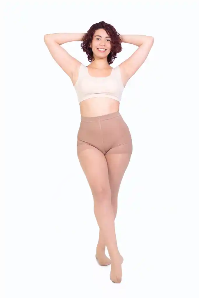 Panty Para Varices – Compresión 140 – Control 15-20mmhg Xl Natural