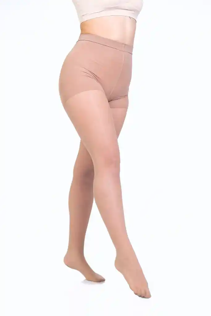 Panty Para Varices – Compresión 140 – Control 15-20mmhg Xl Natural