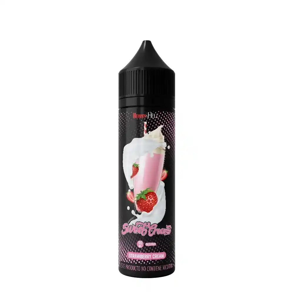 E-liquid Líquido Vaporizador Peach Cream 60ml 6% - Heaven Hell