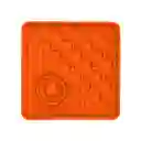 Plato Comedero Antiestrés Y Alimentación Lenta Para Gatos Lickimat Catster (orange)