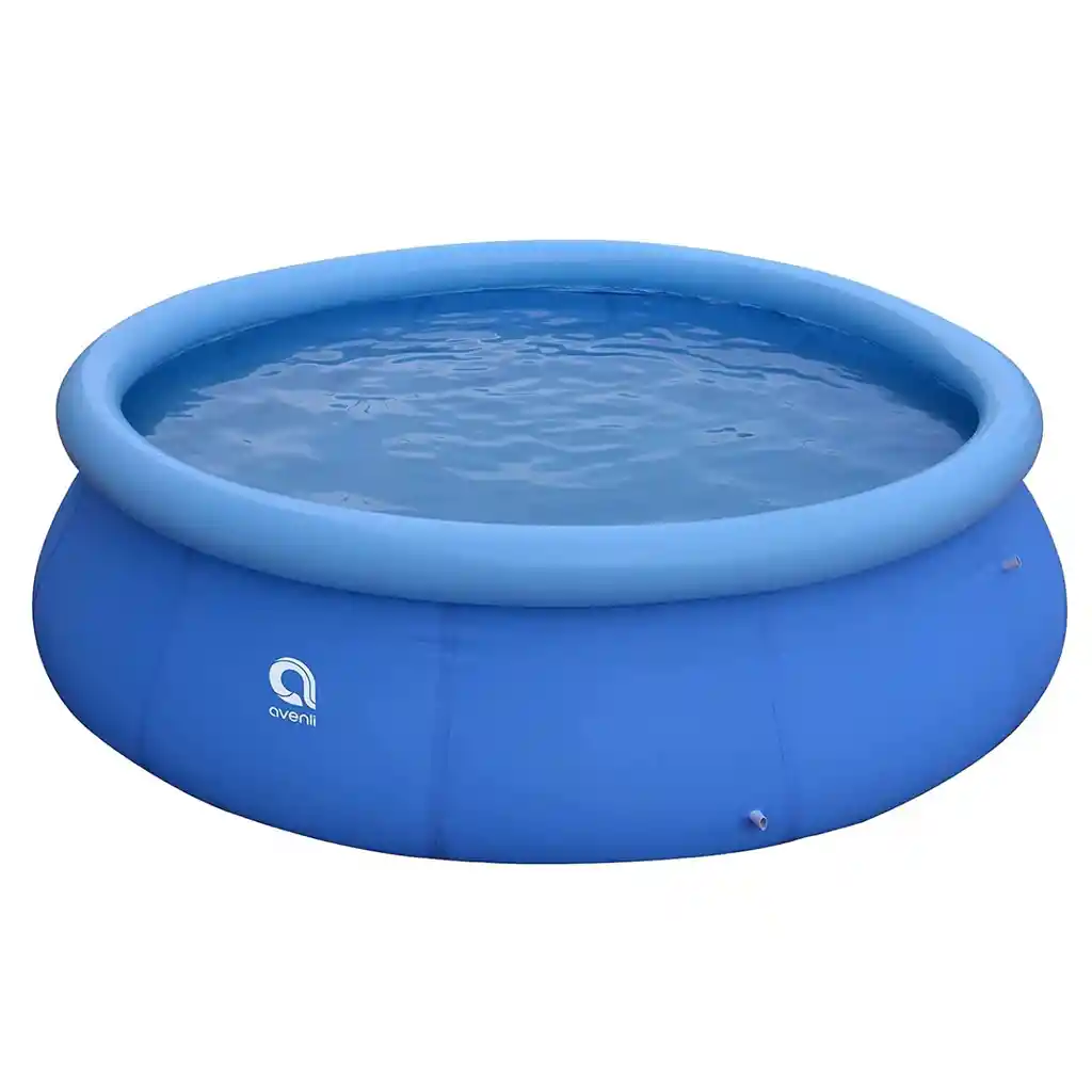 Piscina Inflable Familiar Redonda Azul 300x76 Cm