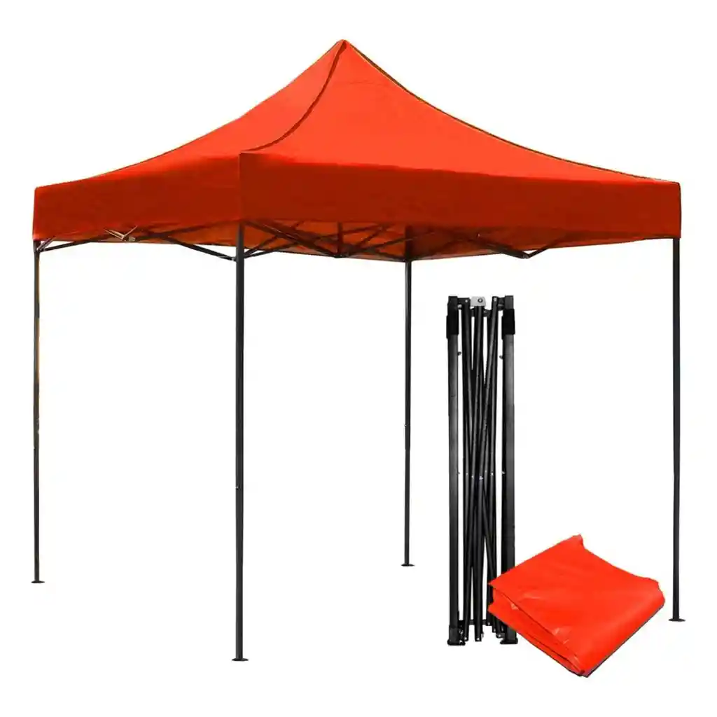 Toldo Carpa Plegable 3x3 Mts Rojo