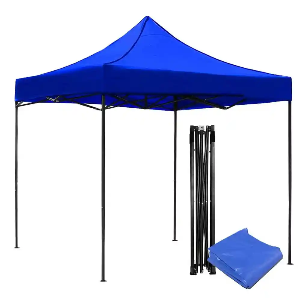 Toldo Carpa Plegable 3x3 Mts Azul