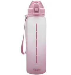 Botella Lila Medidas Rubber 1 L Keep