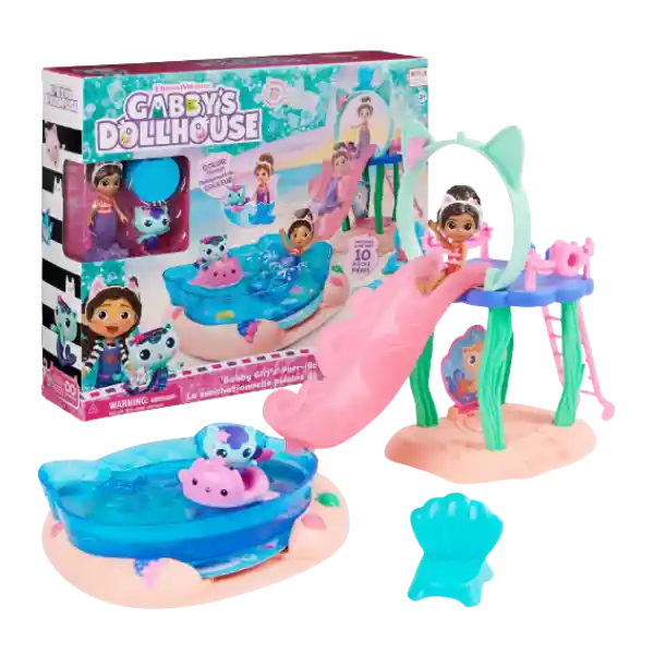 Dream Works Gabby´s Dollhouse Piscina Gatástica De Gabby Girl