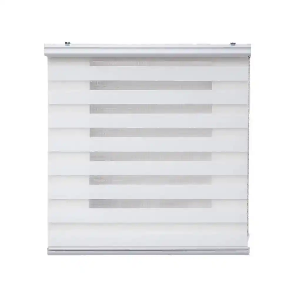 Cortina Roller Persiana Dúo Blanca 120x220 Cm