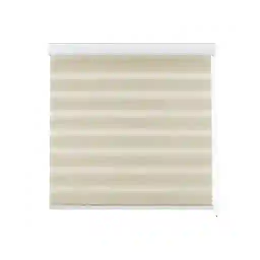 Cortina Roller Persiana Dúo Beige 120x220 Cm